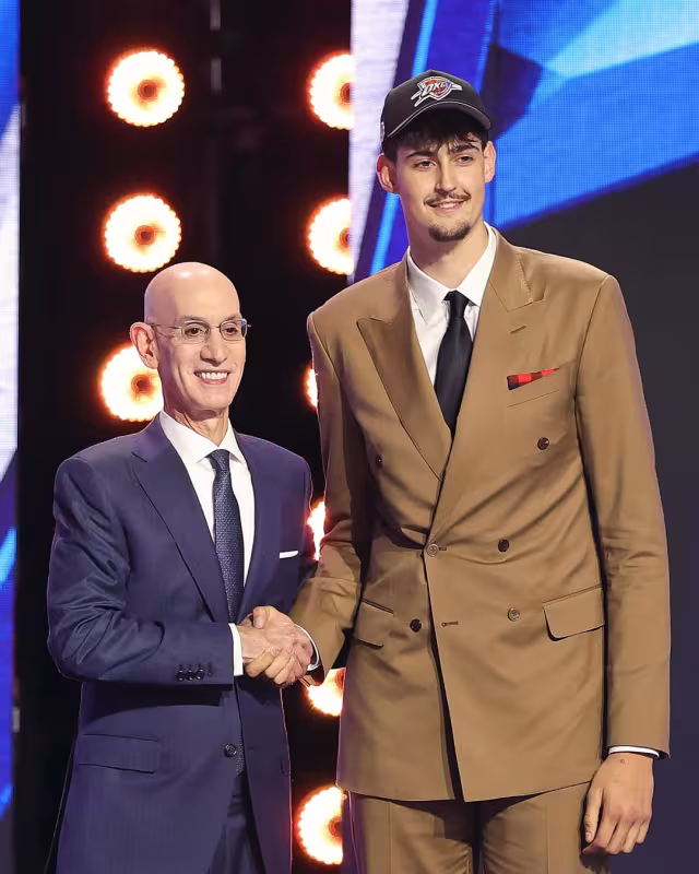 Aday Mara, estrella española y de OKC en el NBA Draft 2026