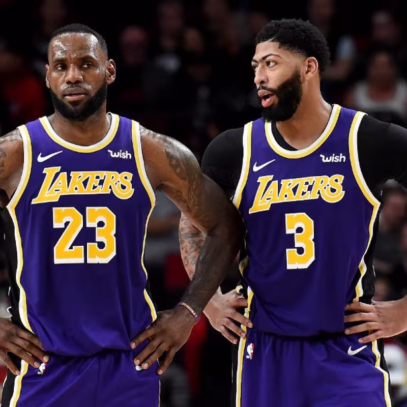 Anthony Davis, jugador de Los Angeles Lakers.