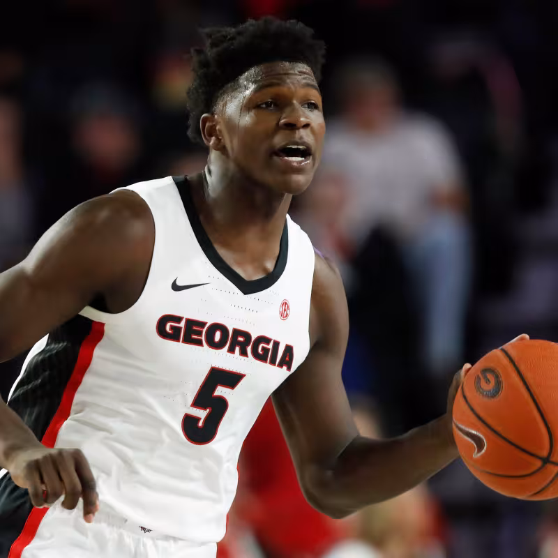 Anthony Edwards es un escolta muy talentoso y con mucho potencial. Foto: ncaa.com