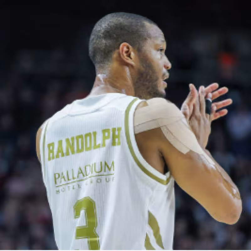 Randolph: "En Madrid, he dejado de lado mi ego y soy mejor gracias a Laso"
