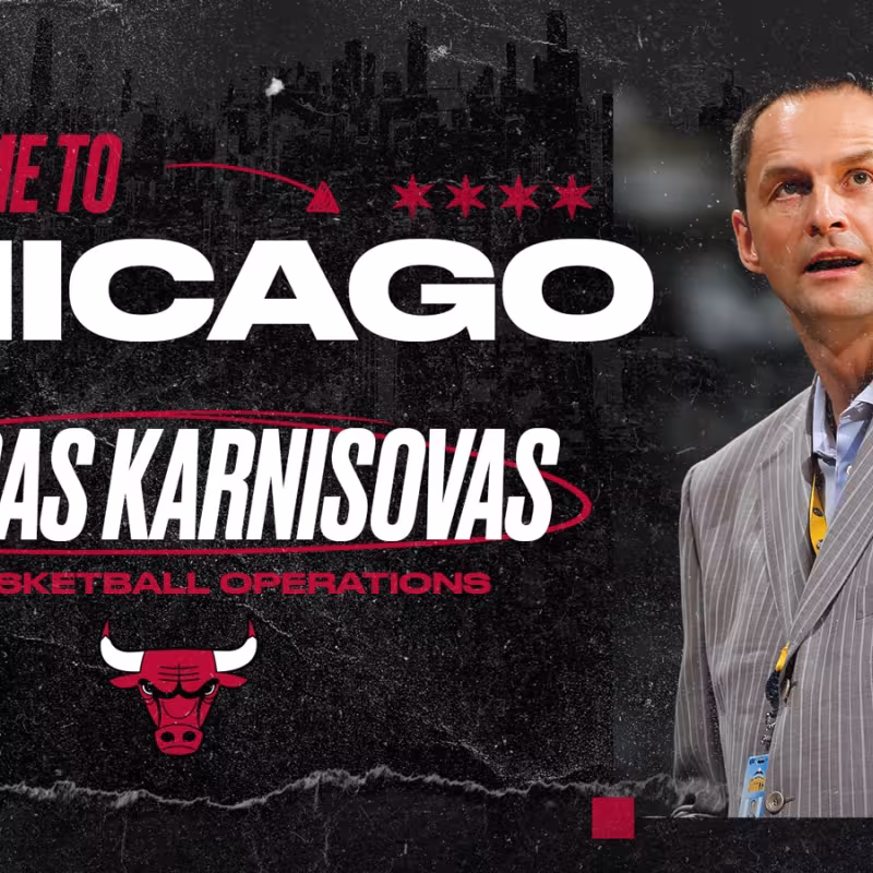 Arturas Karnisovas, GM de los Bulls.