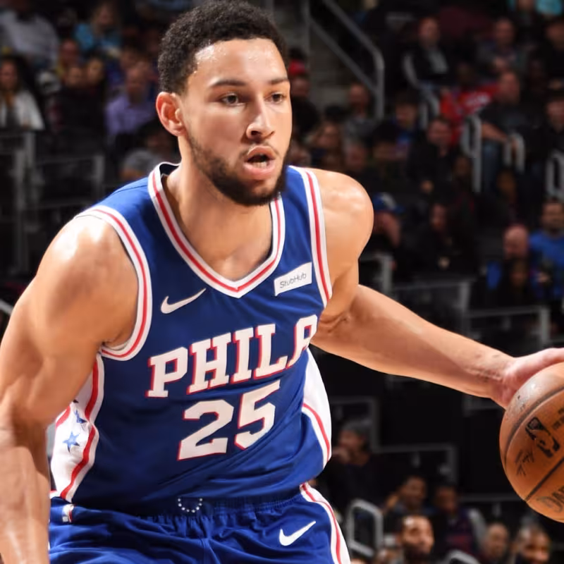 Ben Simmons, jugador de Philadelphia 76ers.