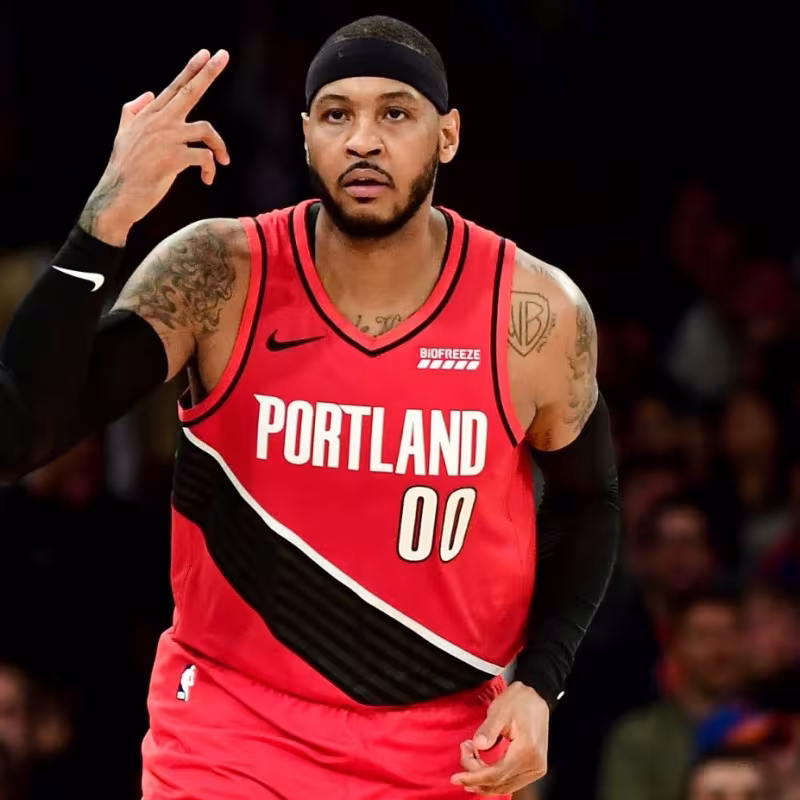 Carmelo Anthony jugará en los Blazers.