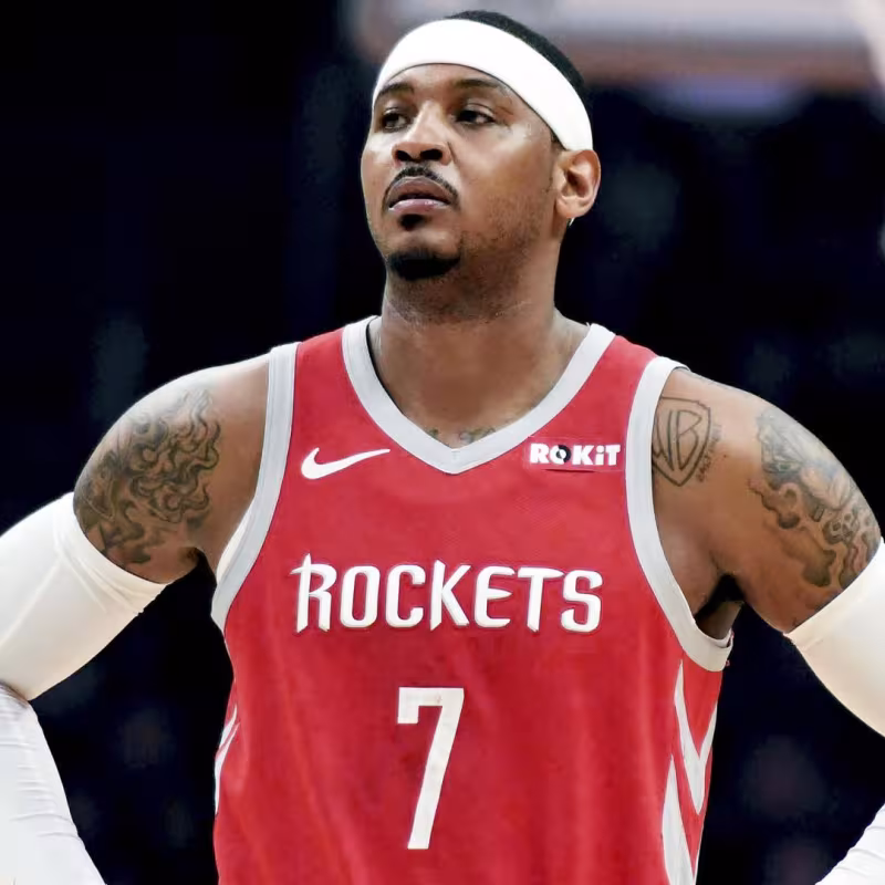 Anthony cuando aún jugaba en Houston. Foto: nba.com