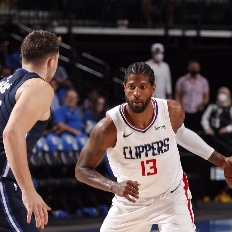 Clippers gana a Mavericks en playoffs NBA 2021. Foto: gettyimages