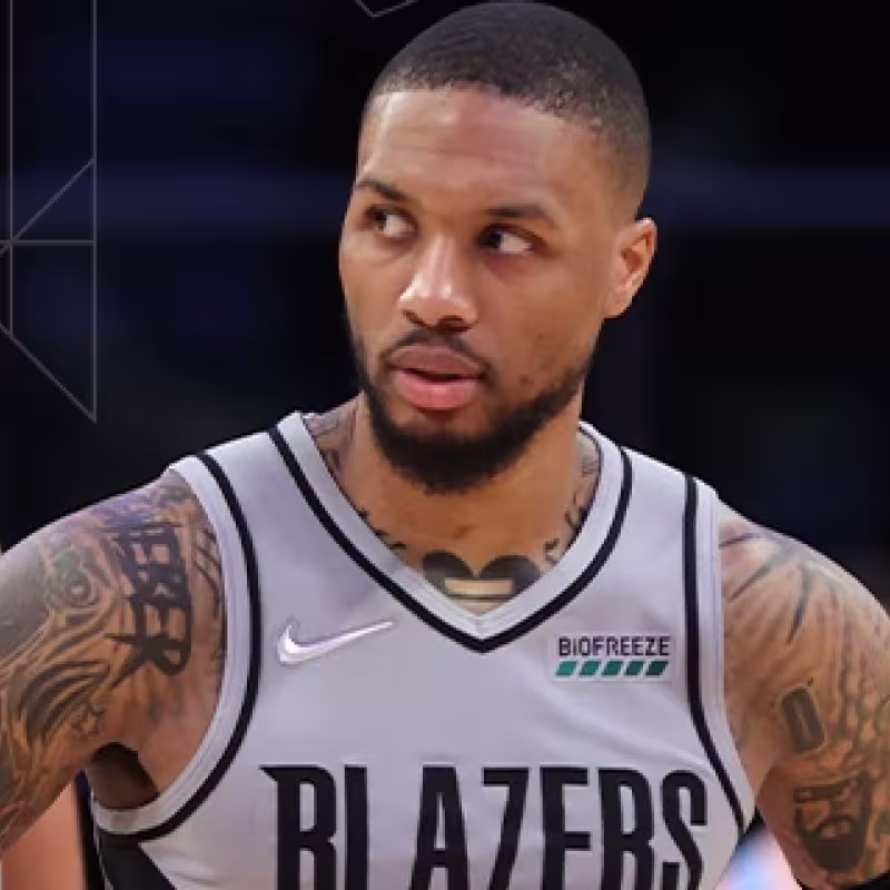 Damian Lillard, jugador de Portland Trail Blazers.