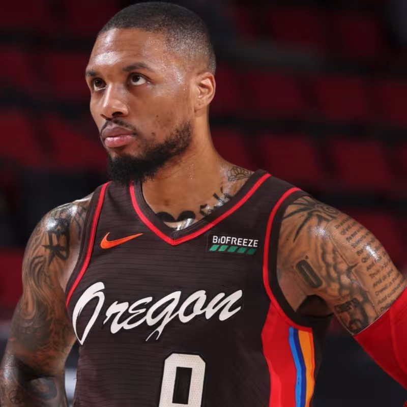 Damian Lillard, jugador de Portland Trail Blazers.