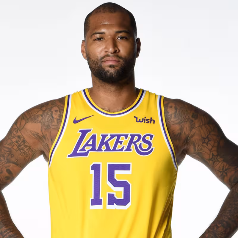 DeMarcus Cousins, estrella de Los Angeles Lakers. 
