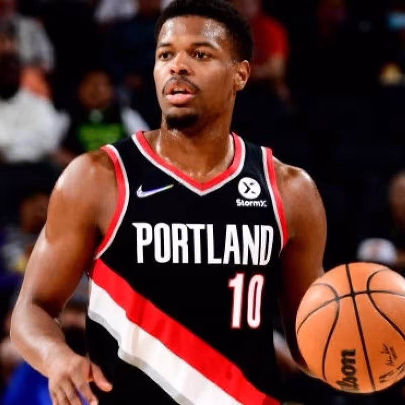 Dennis Smith Jr, jugador de Portland Trail Blazers.