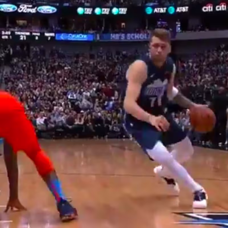 El 'chorreo' de Luka Doncic sobre Paul George del que todo el mundo habla