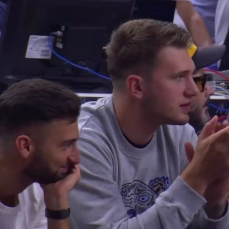 Luka Doncic, presente en el triunfo del Real Madrid ante el Barcelona Lassa