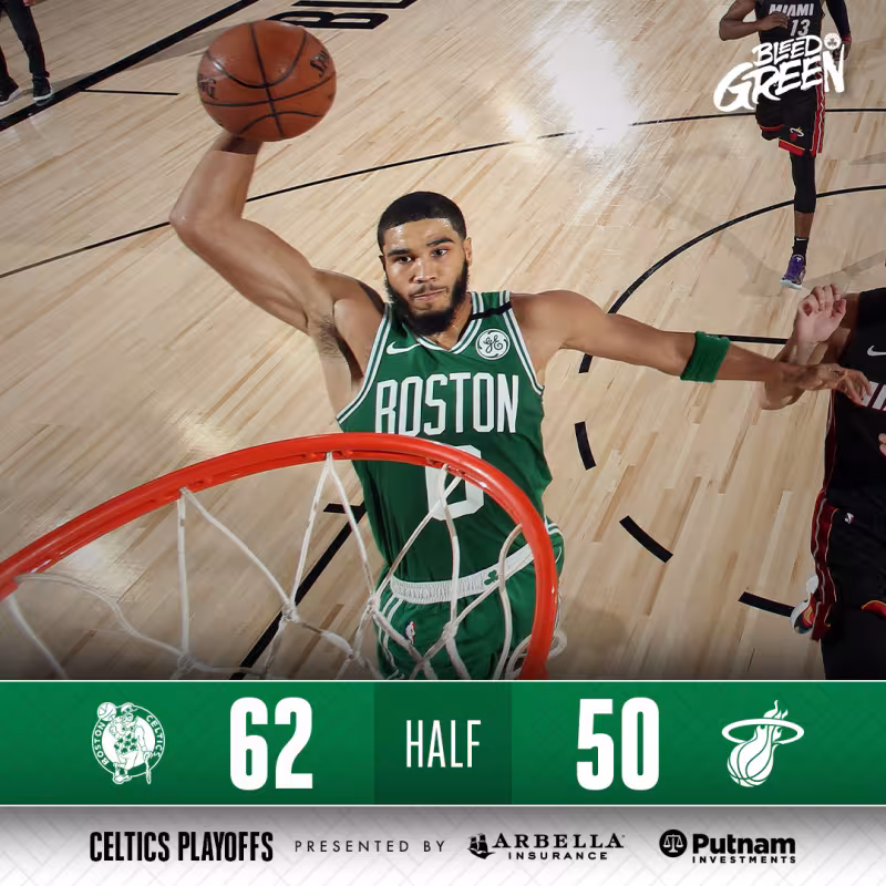Jayson Tatum, jugador de Boston Celtics.