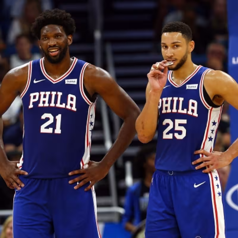 Philadelphia 76ers y su preocupación por los días de baja de Embiid y Simmons