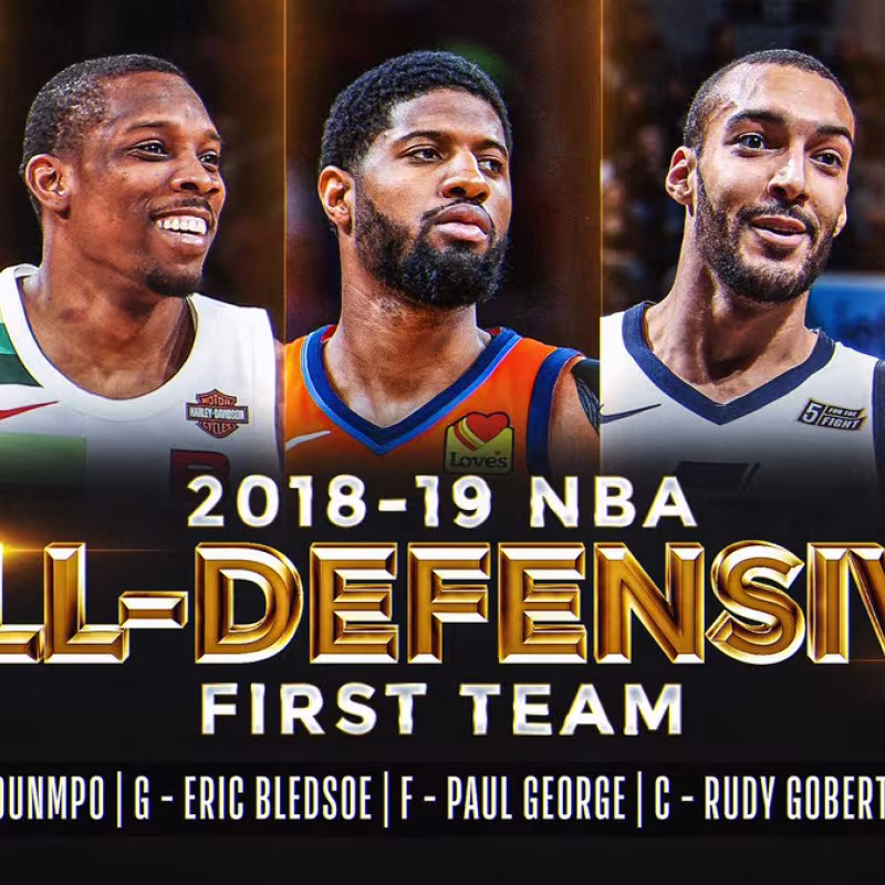 La NBA dio a conocer el primer quinteto con esa imágen. Foto:@NBA