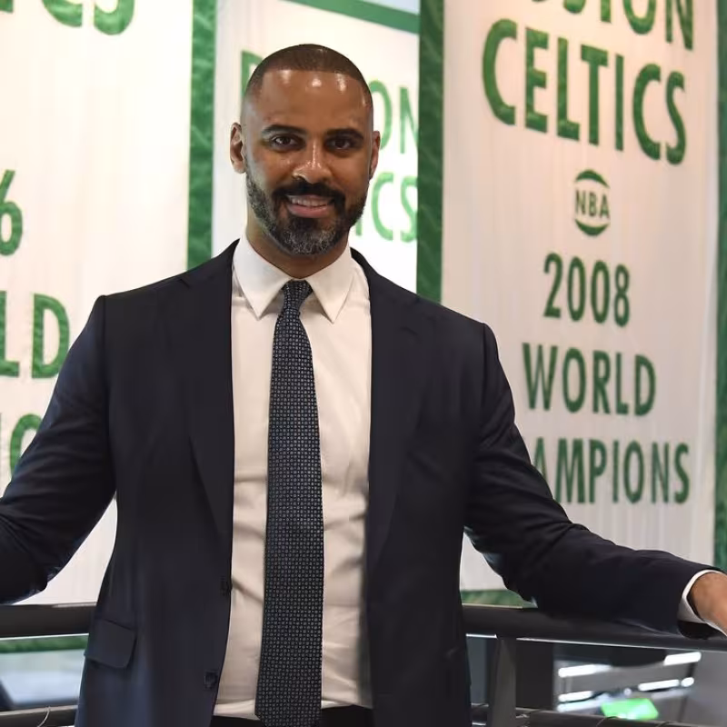 Ime Udoka, entrenador jefe de Boston Celtics.