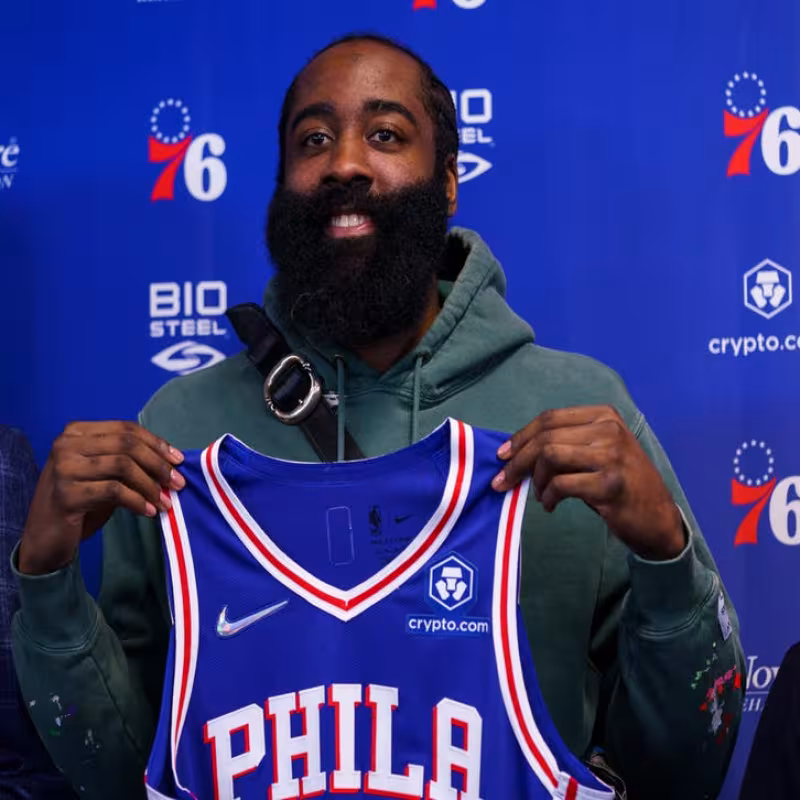James Harden, dispuesto a ganar anillo con Philadelphia 76ers. Foto: gettyimages