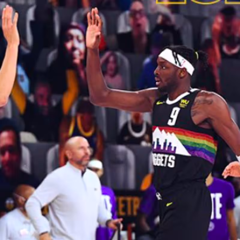 Jerami Grant, con la camiseta de Denver Nuggets