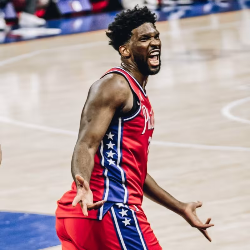 Joel Embiid, jugador de Philadelphia 76ers.