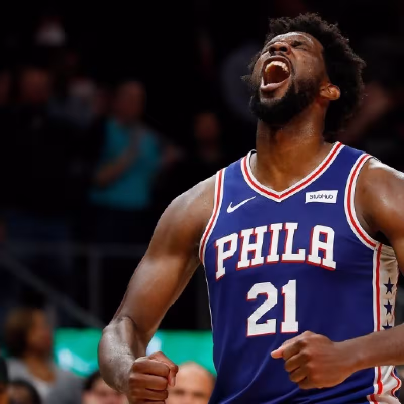 Joel Embiid, jugador de Philadelphia 76ers.