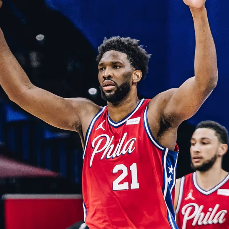 Joel Embiid, jugador de Philadelphia 76ers.