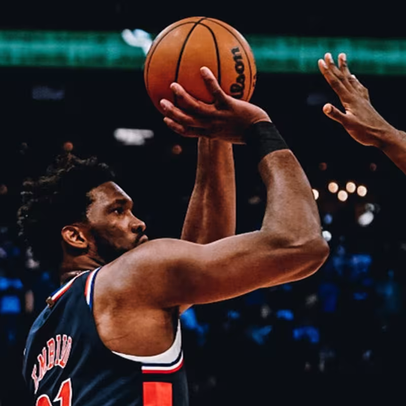 Joel Embiid, jugador de Philadelphia 76ers.