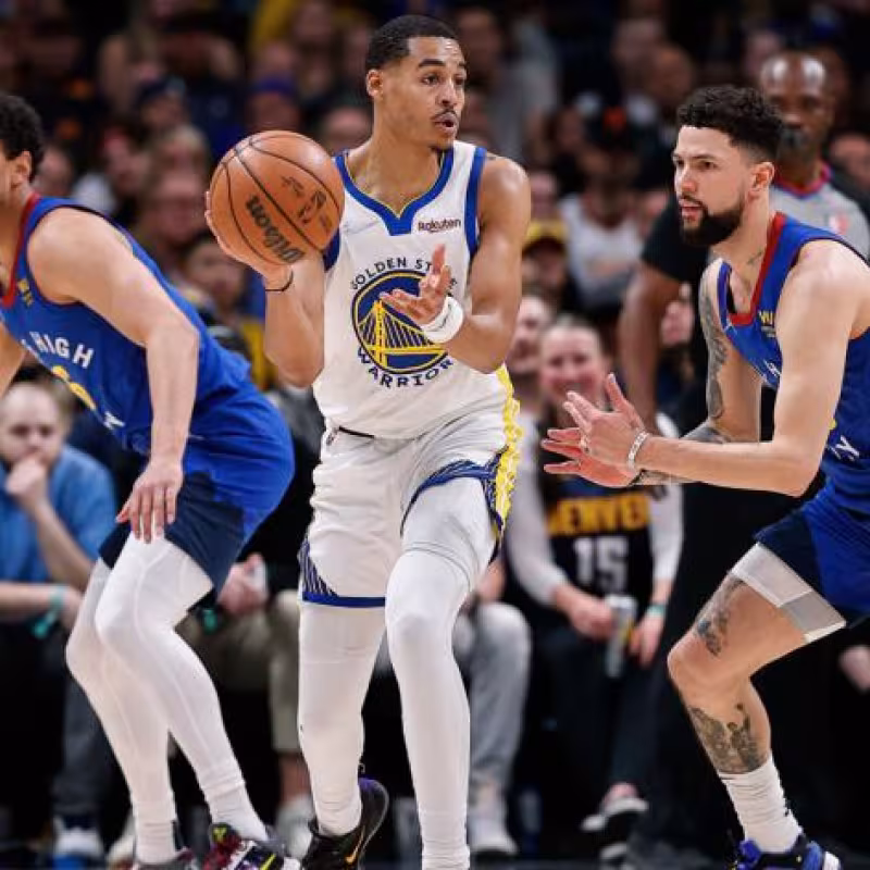 Jordan Poole, nacimiento de Splash Trio. Foto: gettyimages