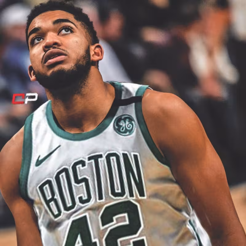 Karl Anthony Towns, estrella de Minnesota Timberwolves. Montaje: Clutchponts