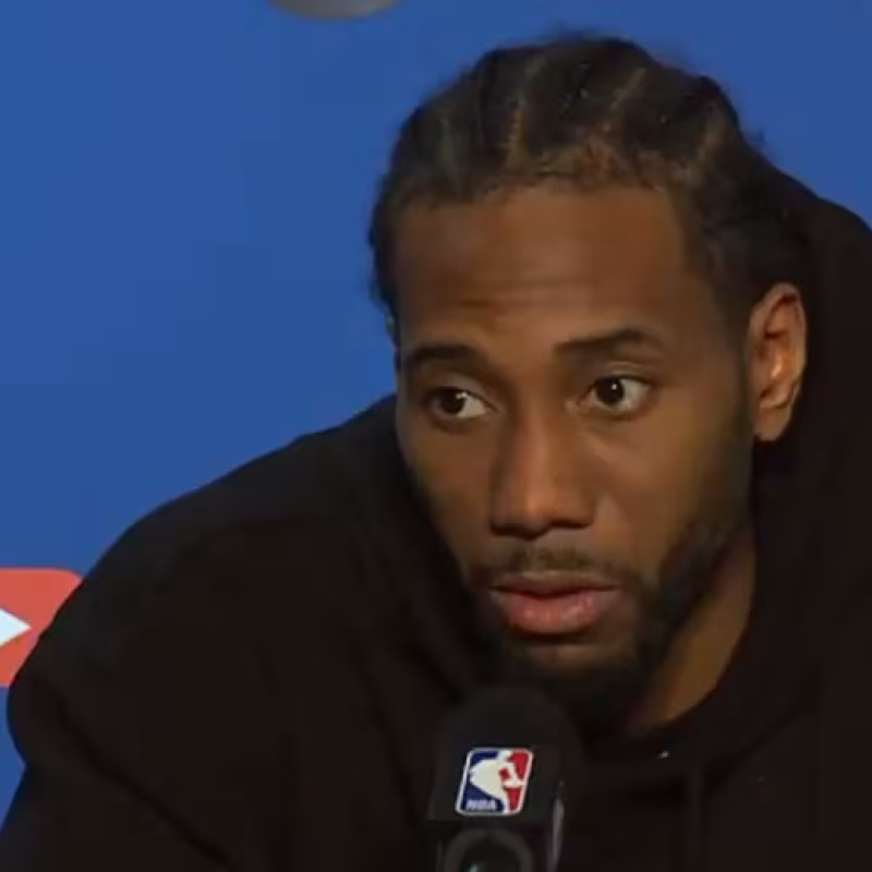 Kawhi Leonard, jugador de Toronto Raptors.