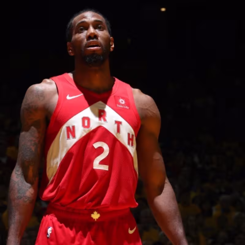 Kawhi Leonard, jugador de Toronto Raptors.