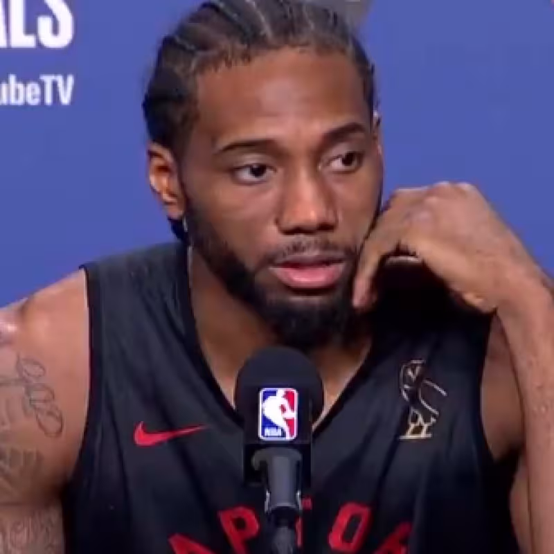 Kawhi Leonard, jugador de Toronto Raptors.