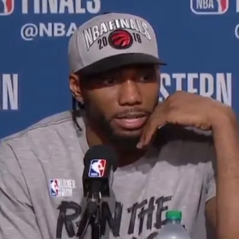Kawhi Leonard, jugador de Toronto Raptors.