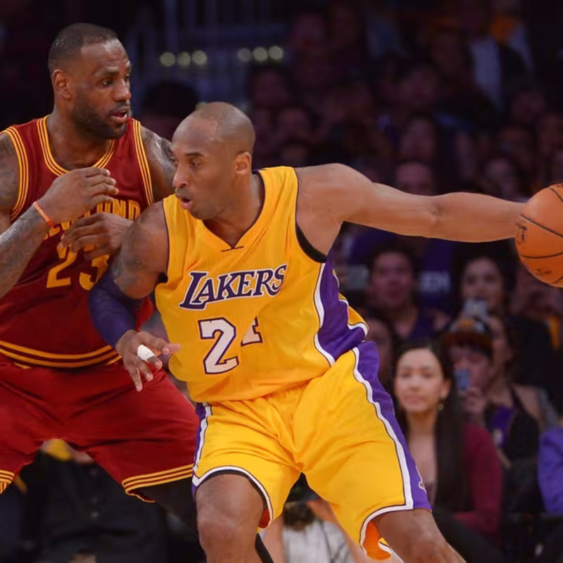 El increíble montaje del mítico duelo entre Kobe Bryant y LeBron James