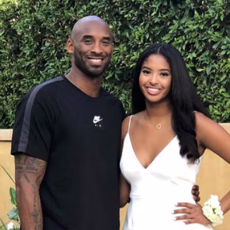 Kobe Bryant, junto a su hija Natalia, días antes de su fallecimiento. 