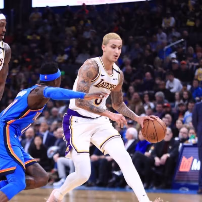 Kyle Kuzma, jugador de Los Angeles Lakers.