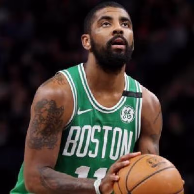 Kyrie Irving, jugador de los Celtics. Foto: Getty.