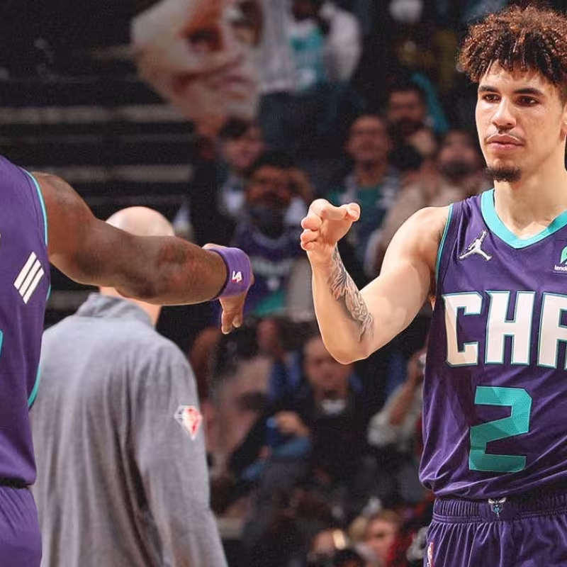 LaMelo Ball, jugador de Charlotte Hornets.