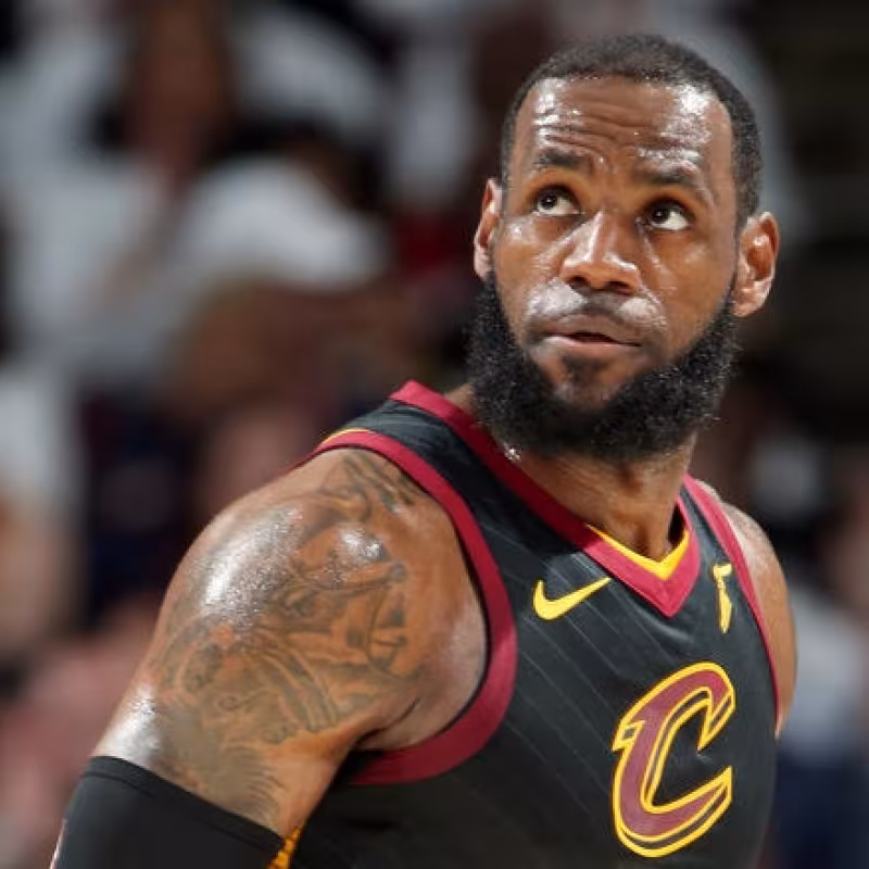 LeBron James, jugador de Los Angeles Lakers.