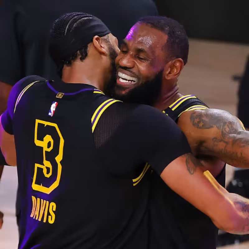 LeBron James, jugador de Los Angeles Lakers.