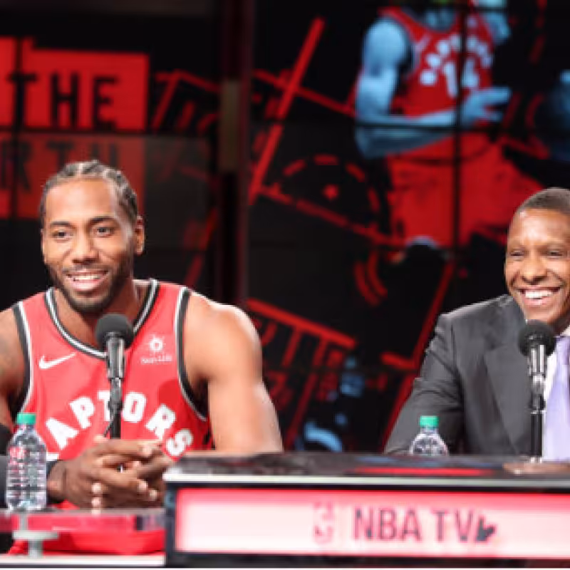 Masai Ujiri, relación con viejas estrellas. Foto: gettyimages