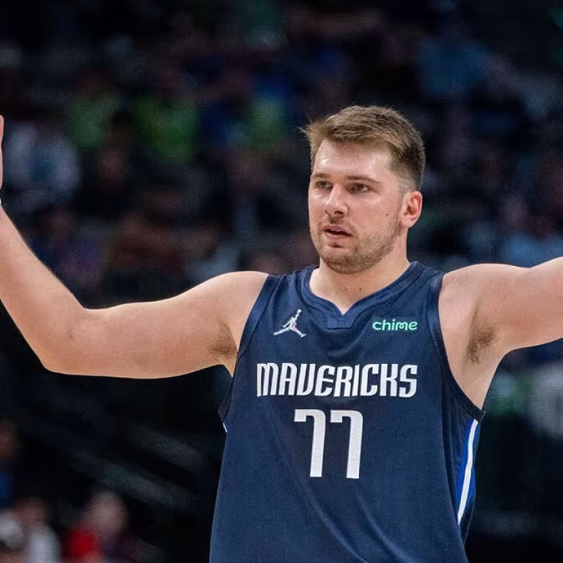 Luka Doncic, jugador de los Dallas Mavericks. Foto: Sonia Canada/Getty Images