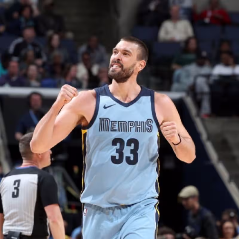 Marc Gasol, jugador de Memphis Grizzlies. Foto: OZAN KOSE/AFP/Getty Images