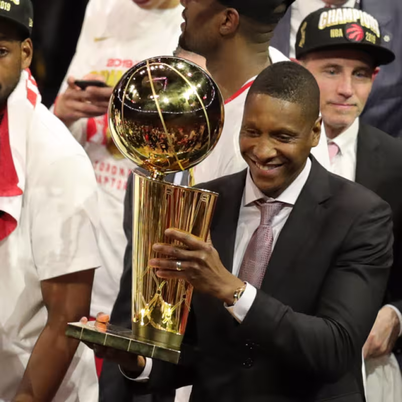 Ujiri es el sueño de Dolan para ser el GM. Foto: nba.com