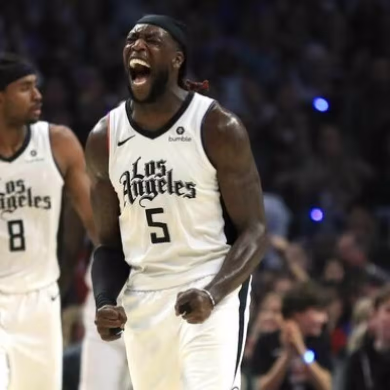 Montrezl Harrell, jugador de Los Angeles Clippers.