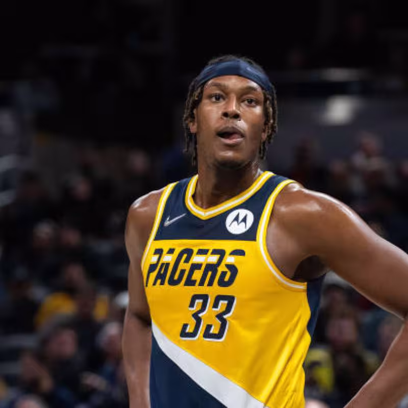 Myles Turner, posible fichaje de Dallas Mavericks. Foto: gettyimages