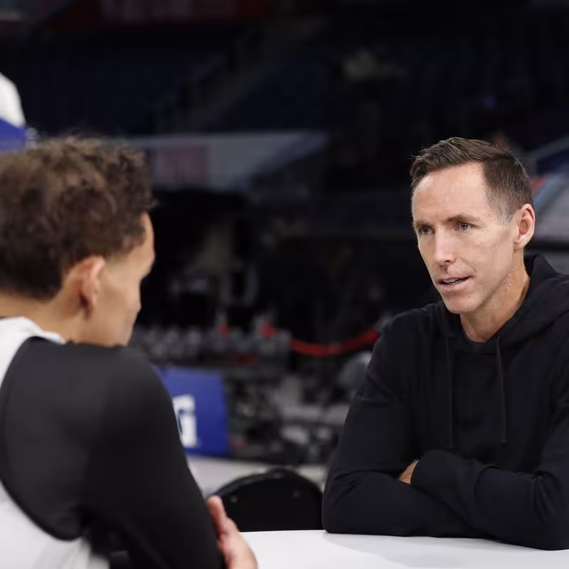 Steve Nash, nuevo entrenador de Brooklyn Nets.