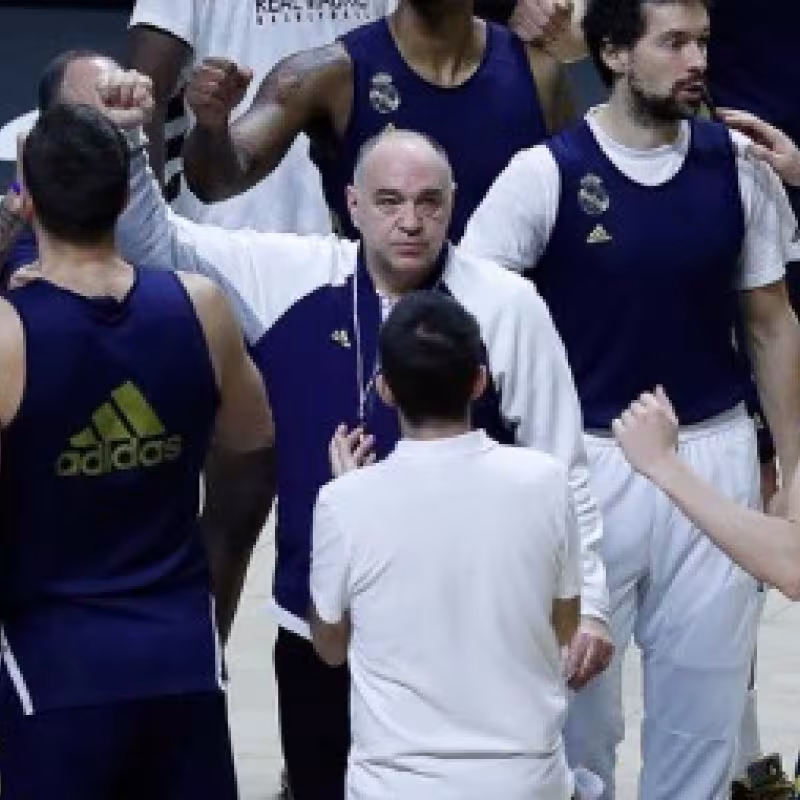 Pablo Laso, entrenador del Real Madrid.