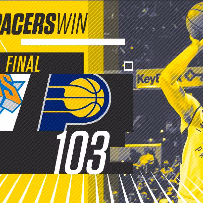 Los Pacers pasan por encima de los Knicks en el Bankers Life Fieldhouse