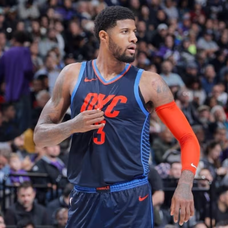 Paul George, jugador de Oklahoma City Thunder.