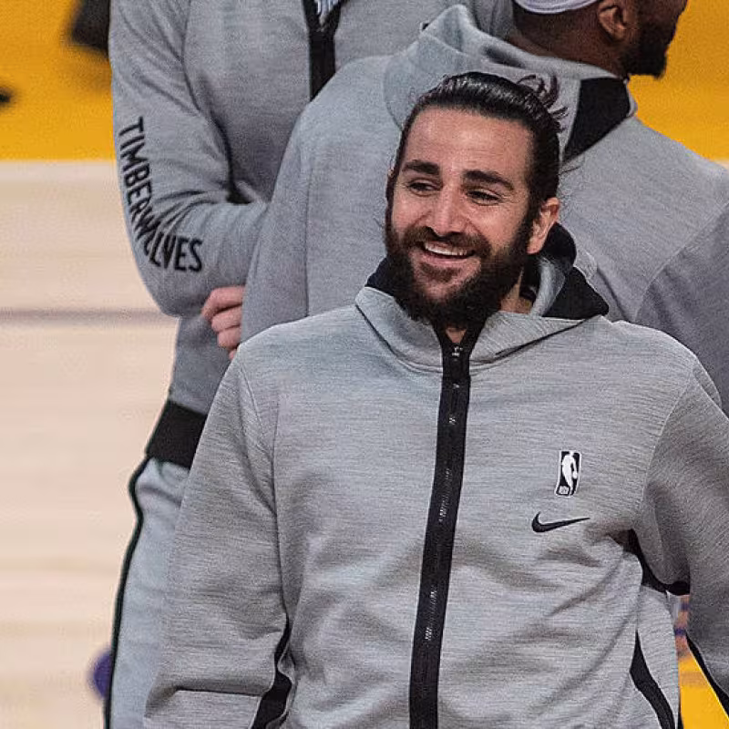Ricky Rubio en un partido con los Minnesota Timberwolves.