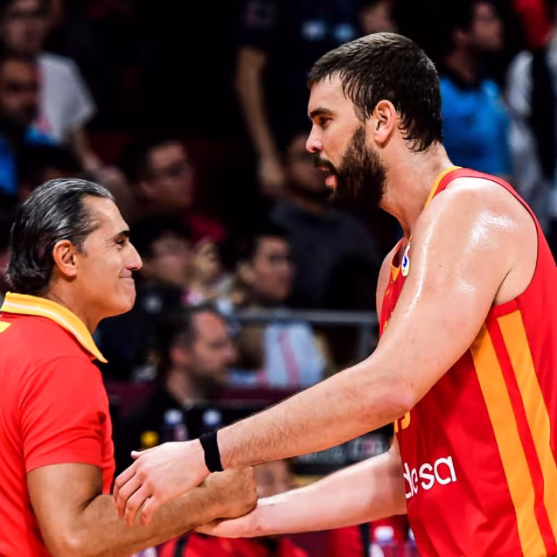 Scariolo: "Como seleccionador no estoy contento con los traspasos de Marc e Ibaka"